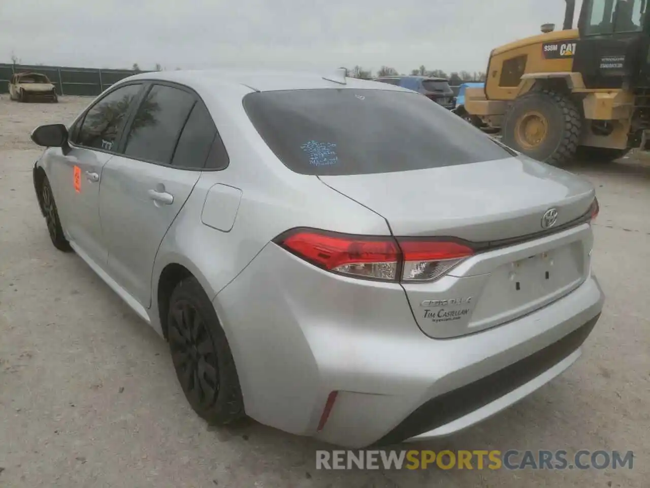 3 Photograph of a damaged car JTDEPMAE6MJ141691 TOYOTA COROLLA 2021