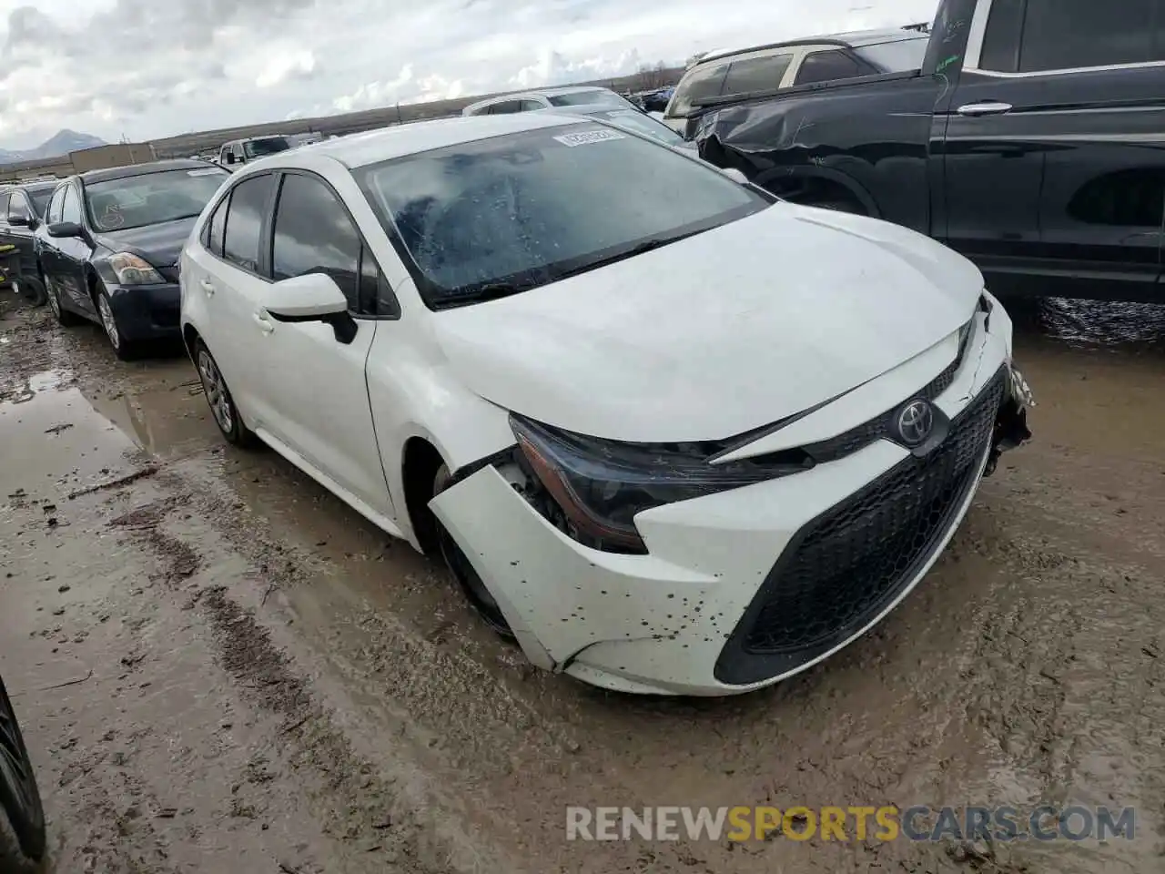 4 Photograph of a damaged car JTDEPMAE6MJ142226 TOYOTA COROLLA 2021