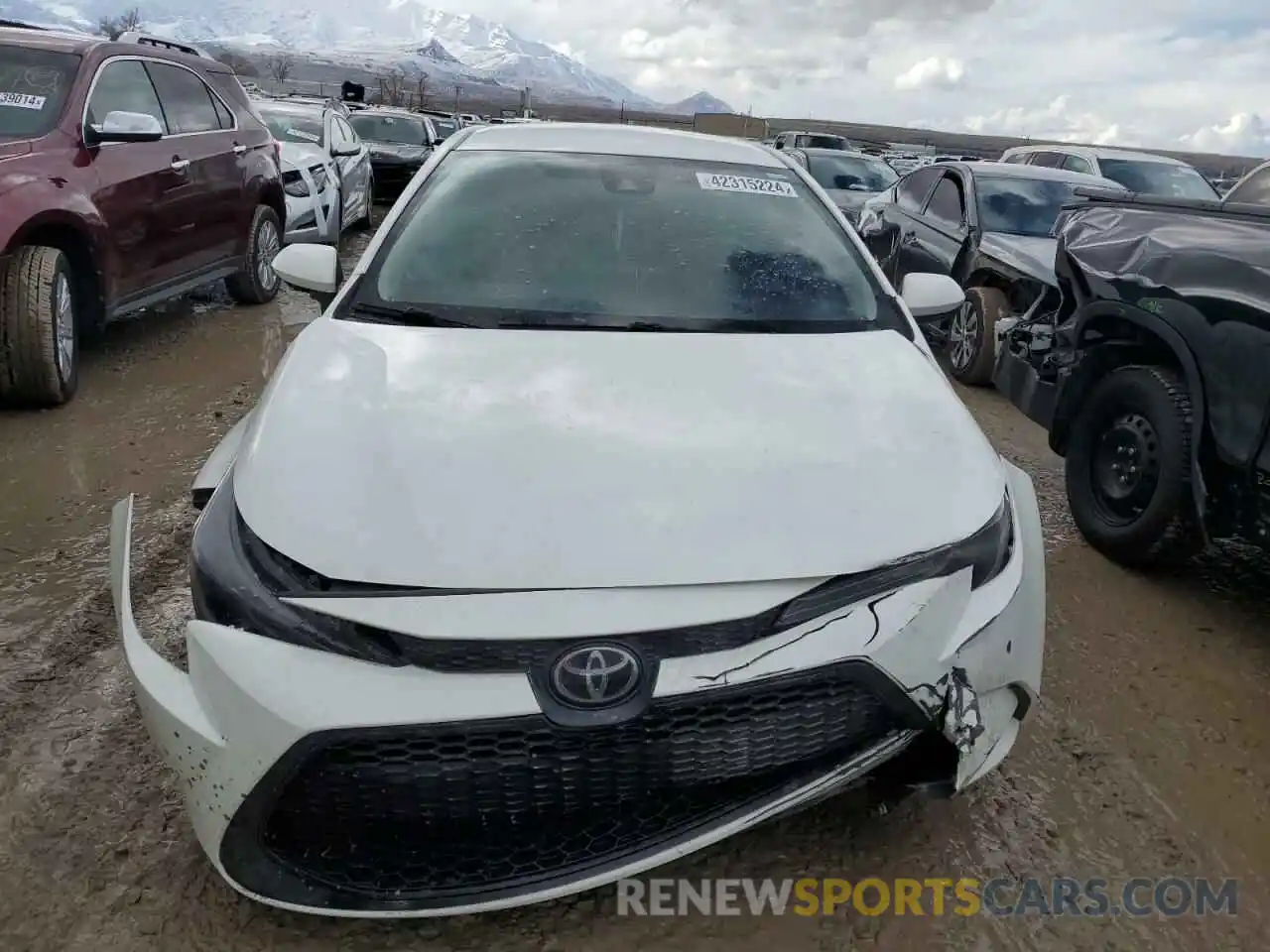 5 Photograph of a damaged car JTDEPMAE6MJ142226 TOYOTA COROLLA 2021