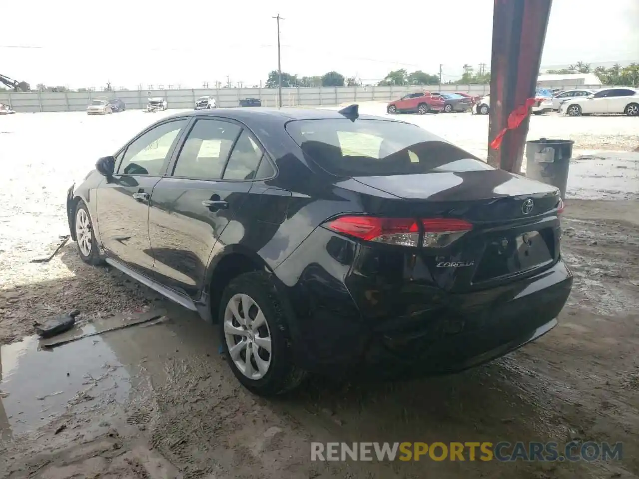 3 Photograph of a damaged car JTDEPMAE6MJ142565 TOYOTA COROLLA 2021