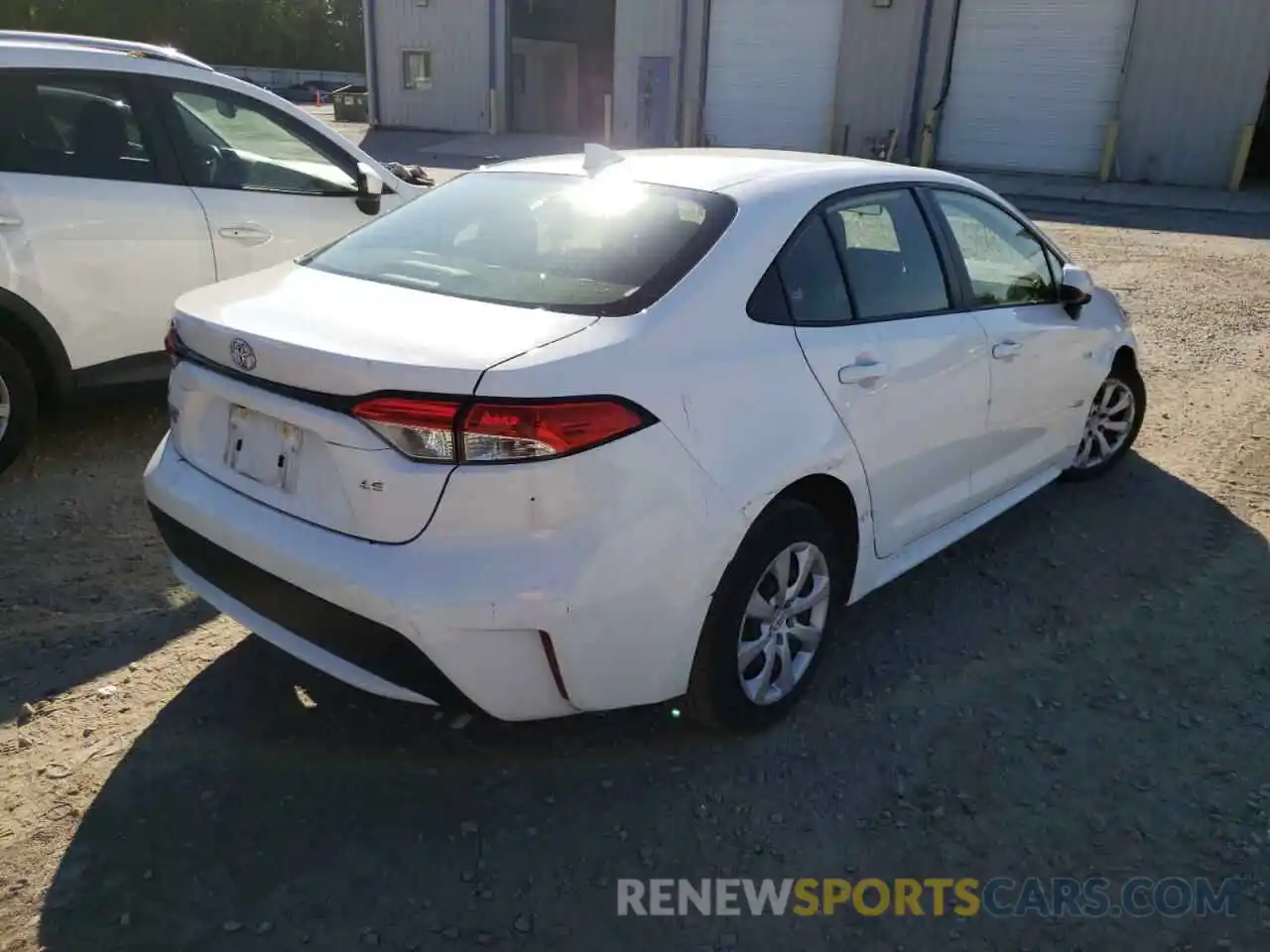 4 Photograph of a damaged car JTDEPMAE6MJ144610 TOYOTA COROLLA 2021