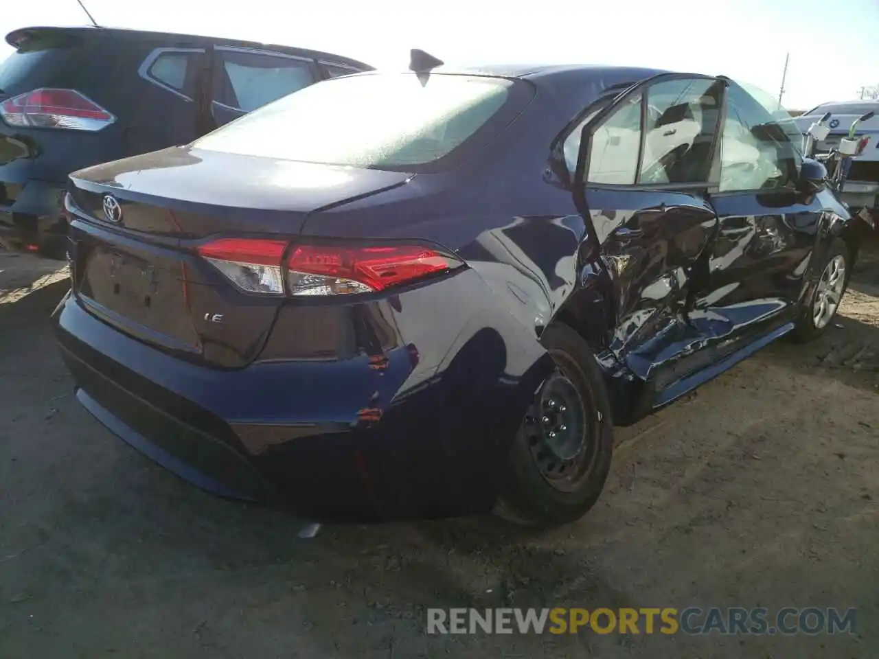 4 Photograph of a damaged car JTDEPMAE6MJ144686 TOYOTA COROLLA 2021