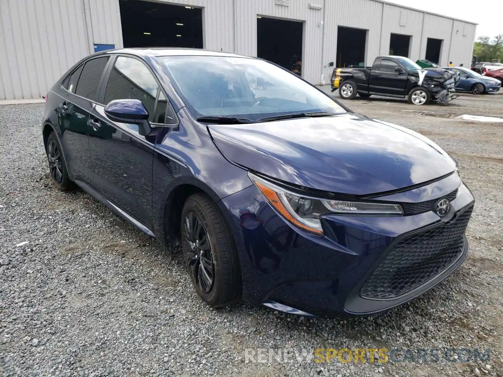 1 Photograph of a damaged car JTDEPMAE6MJ145711 TOYOTA COROLLA 2021