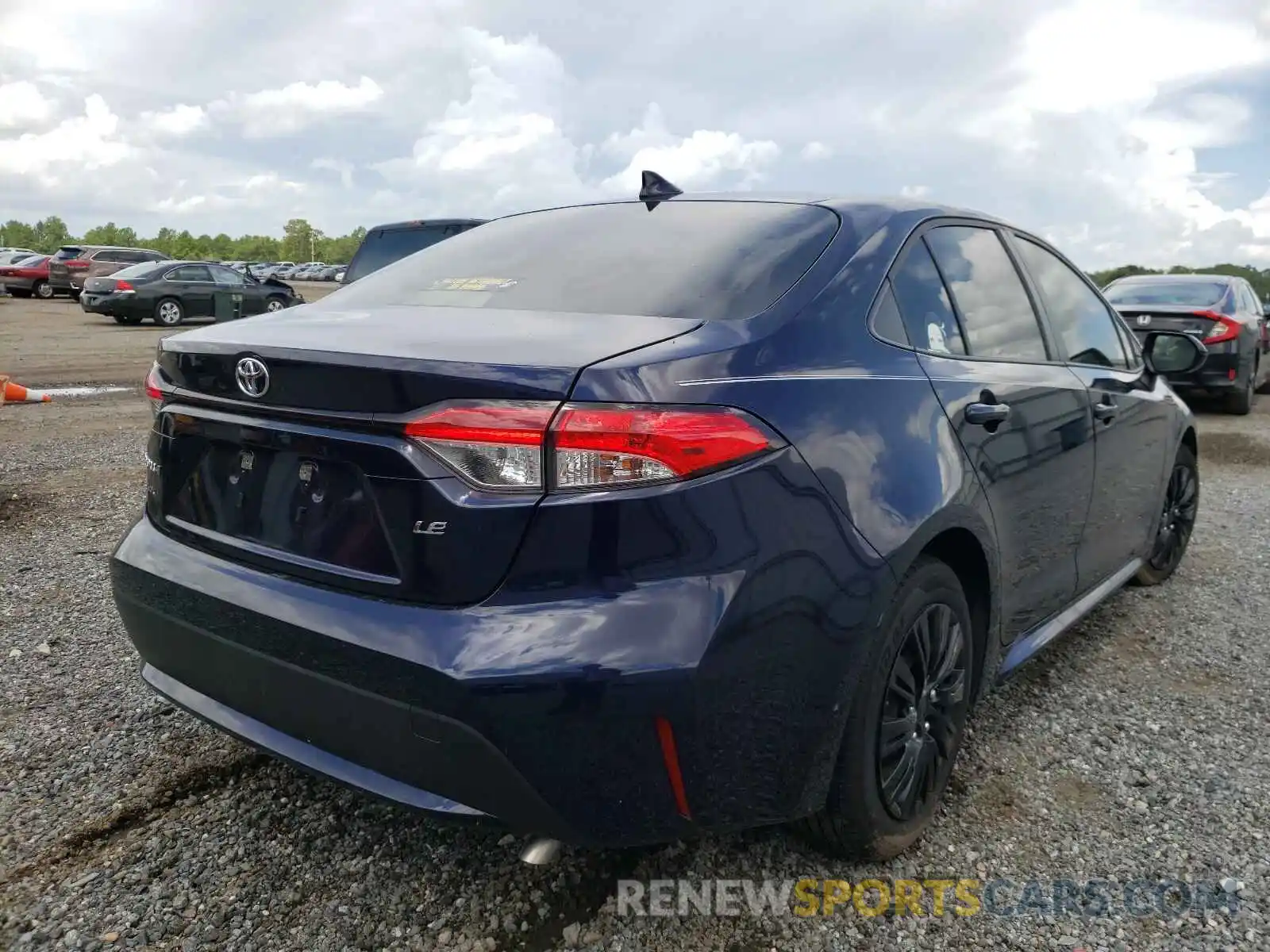 4 Photograph of a damaged car JTDEPMAE6MJ145711 TOYOTA COROLLA 2021