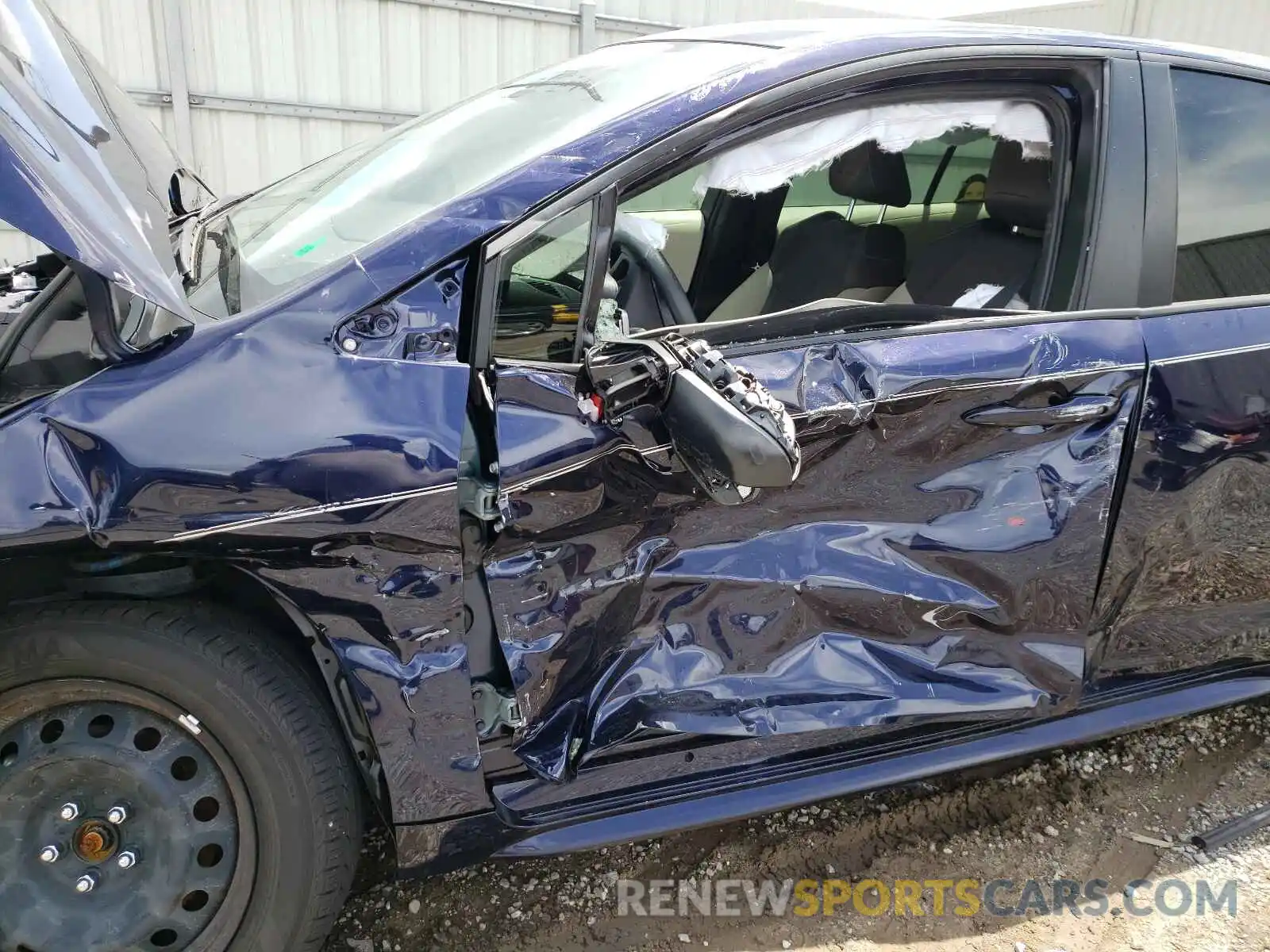 9 Photograph of a damaged car JTDEPMAE6MJ145711 TOYOTA COROLLA 2021