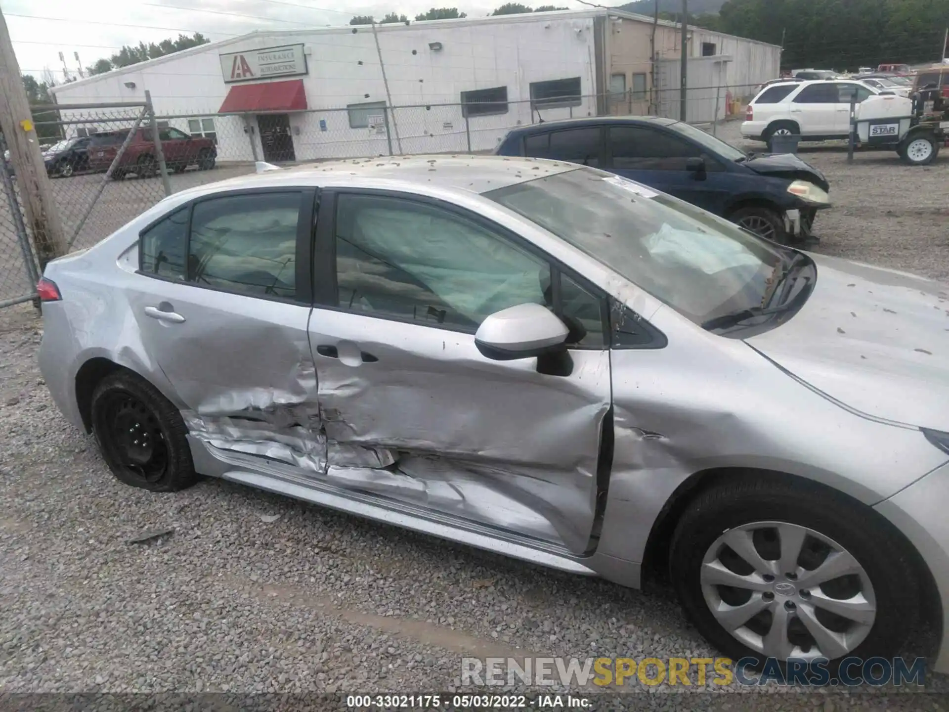 6 Photograph of a damaged car JTDEPMAE6MJ147605 TOYOTA COROLLA 2021