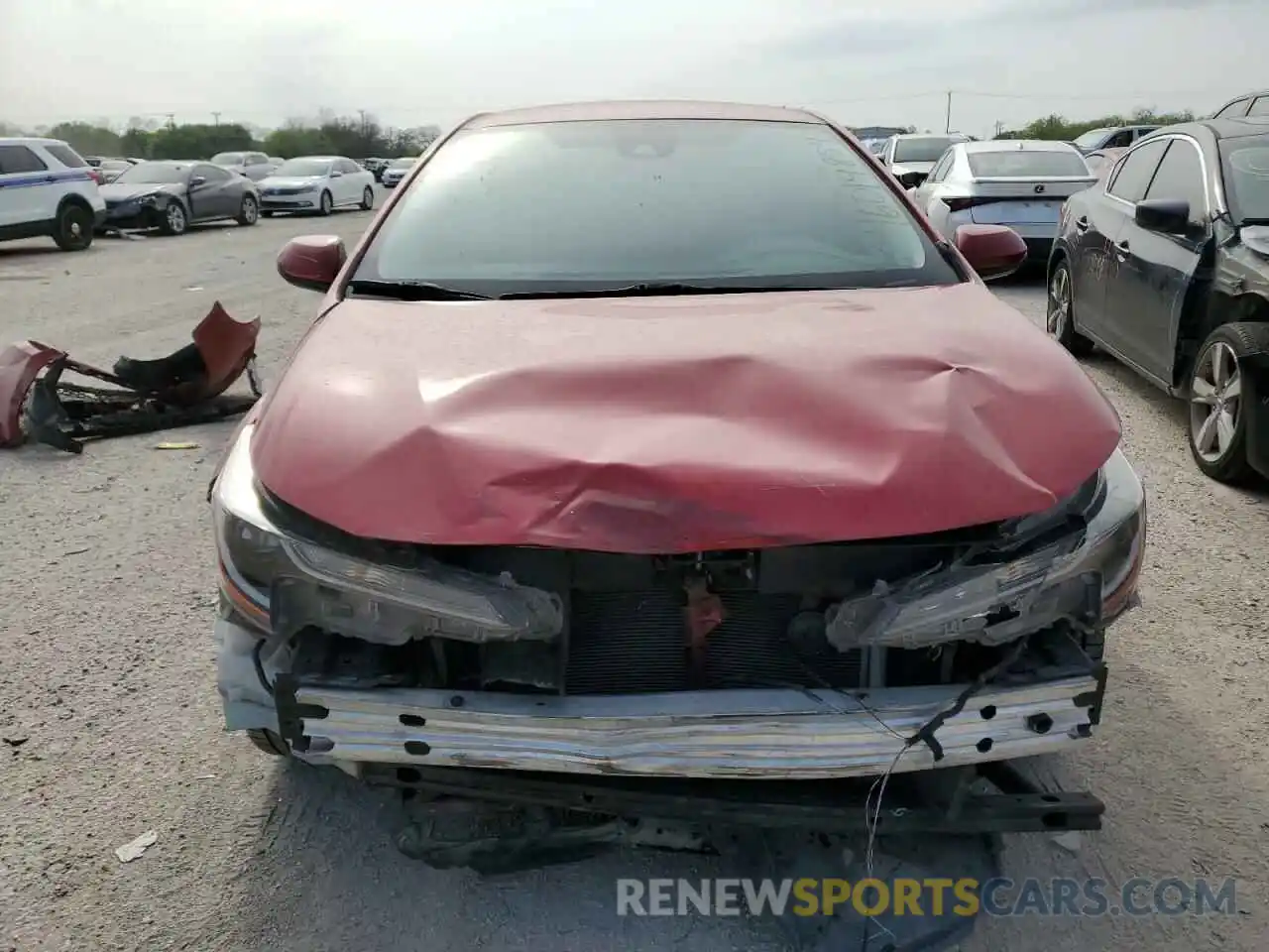 5 Photograph of a damaged car JTDEPMAE6MJ151489 TOYOTA COROLLA 2021