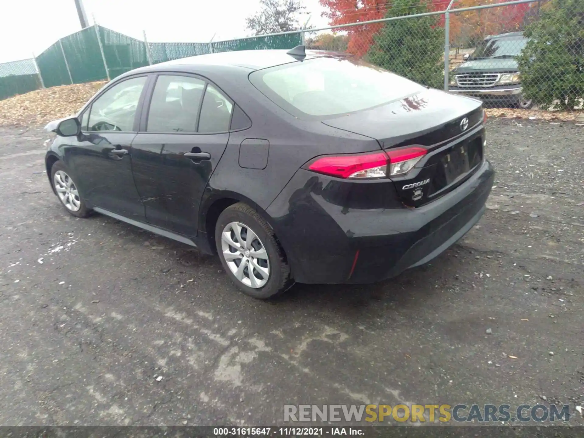 3 Photograph of a damaged car JTDEPMAE6MJ153310 TOYOTA COROLLA 2021