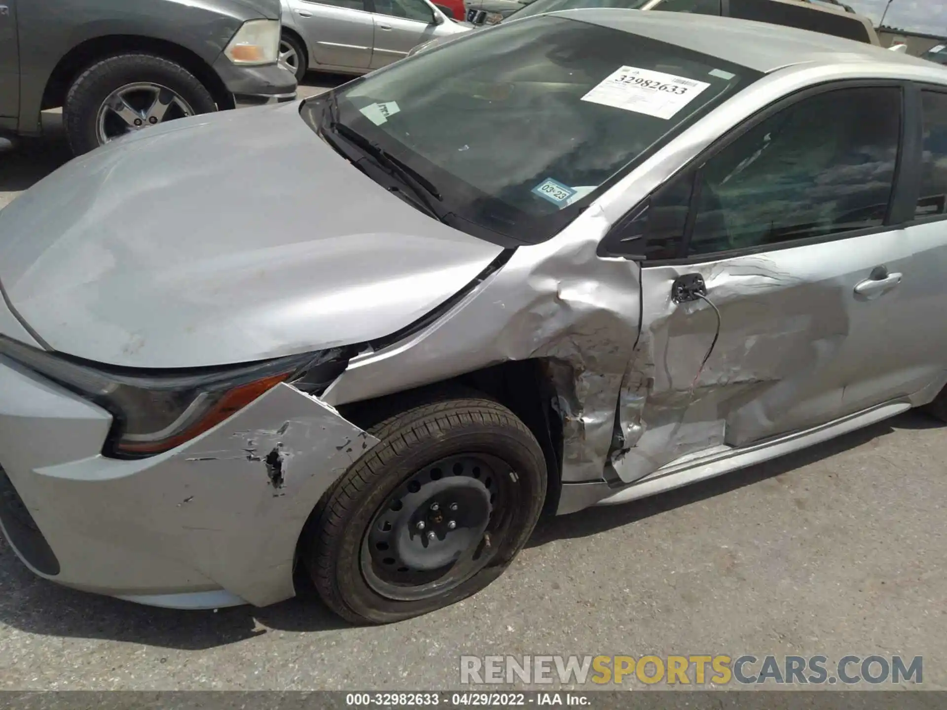 6 Photograph of a damaged car JTDEPMAE6MJ154960 TOYOTA COROLLA 2021