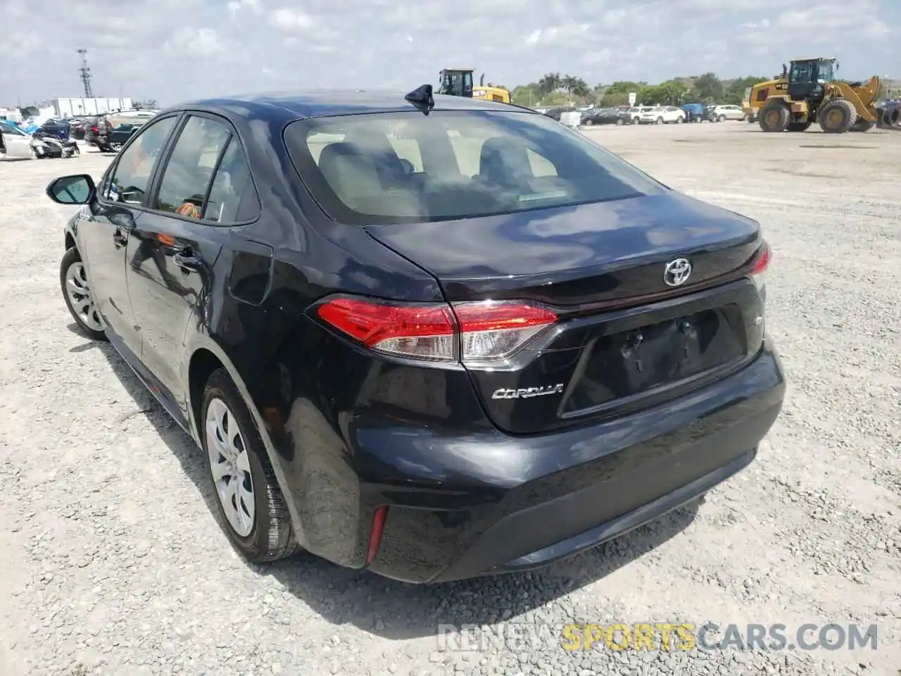 3 Photograph of a damaged car JTDEPMAE6MJ155249 TOYOTA COROLLA 2021