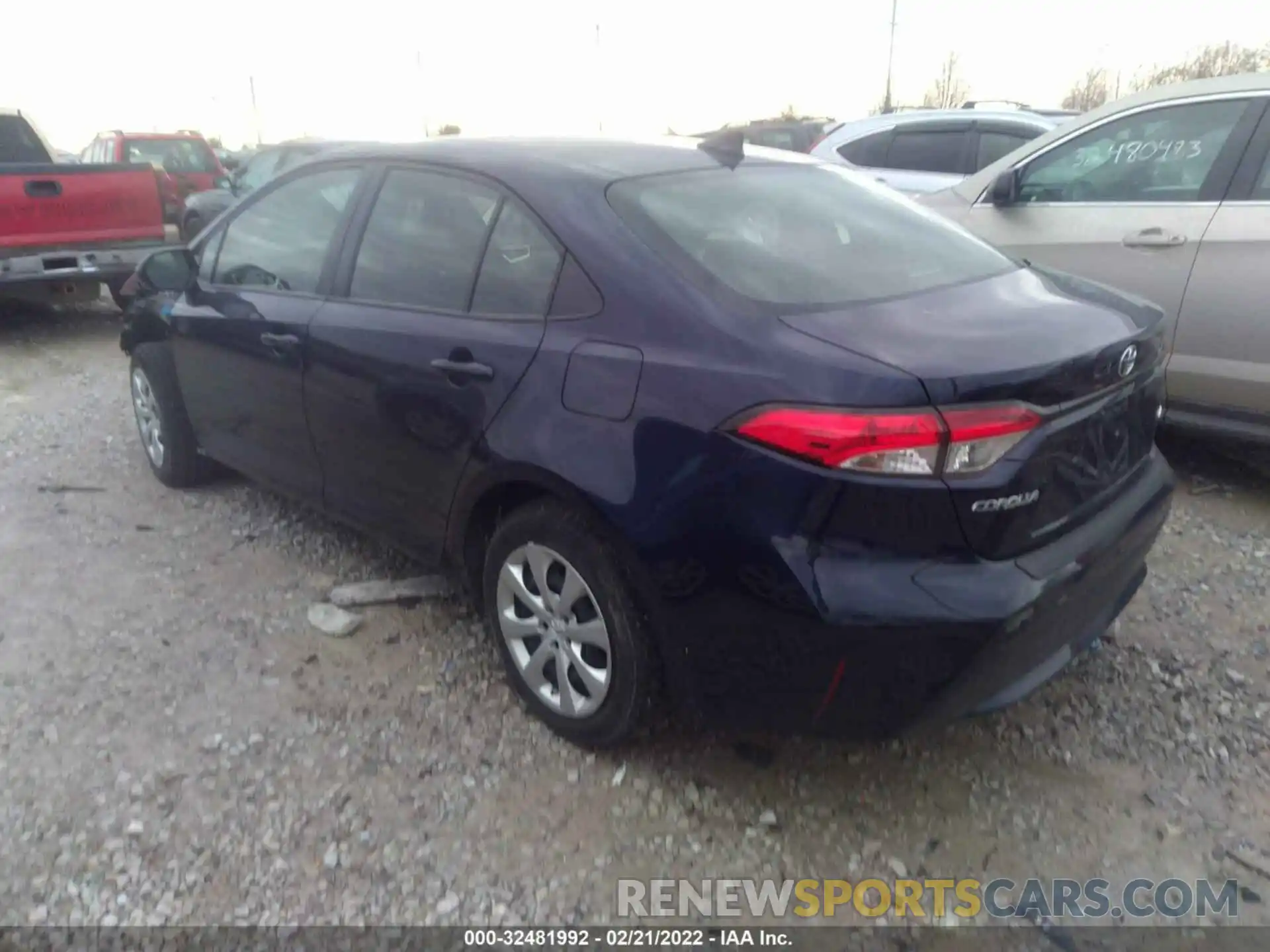 3 Photograph of a damaged car JTDEPMAE6MJ155302 TOYOTA COROLLA 2021