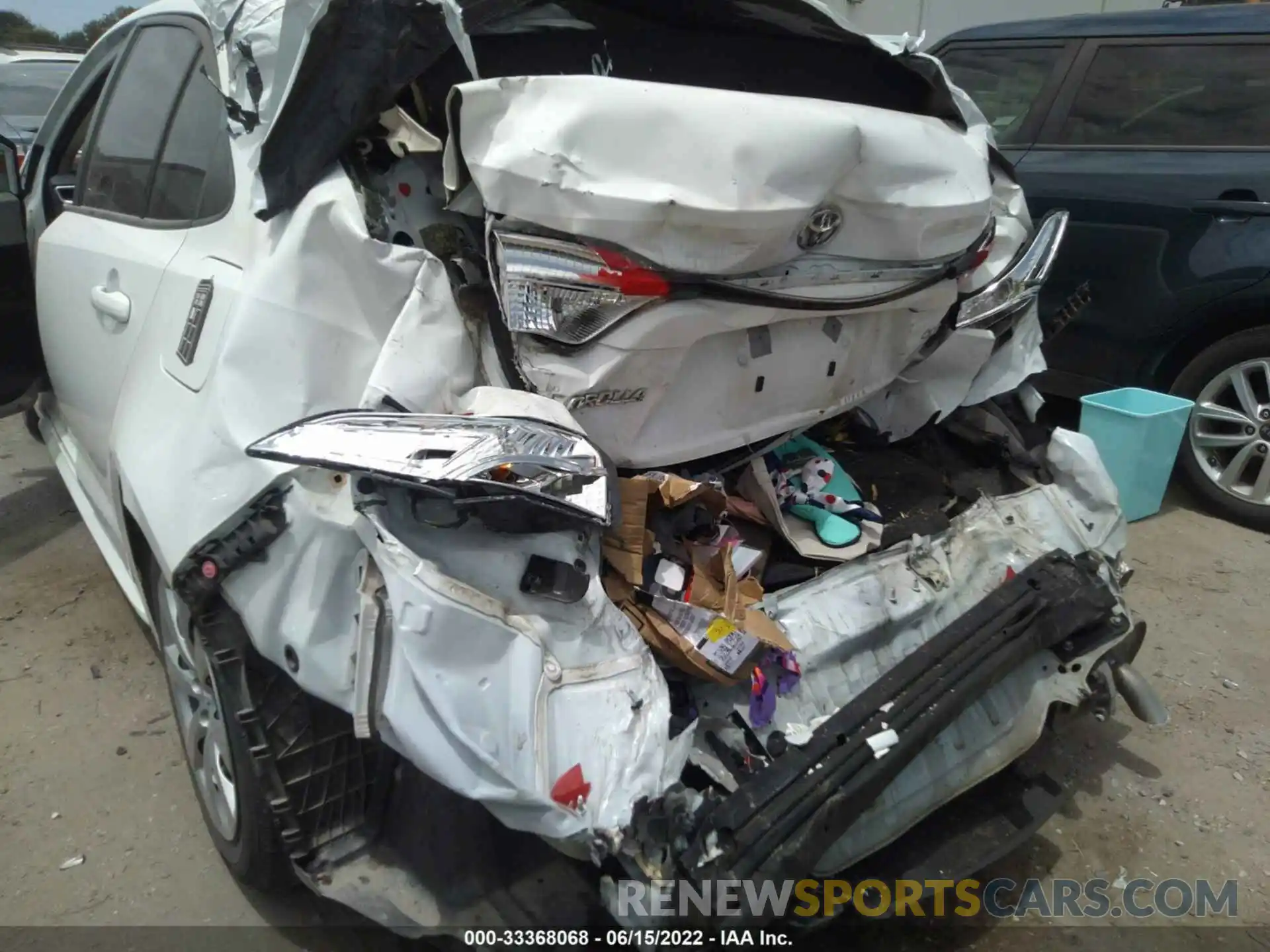 6 Photograph of a damaged car JTDEPMAE6MJ156580 TOYOTA COROLLA 2021