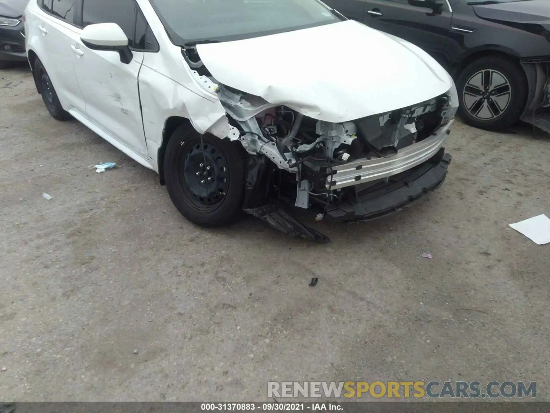 6 Photograph of a damaged car JTDEPMAE6MJ157325 TOYOTA COROLLA 2021