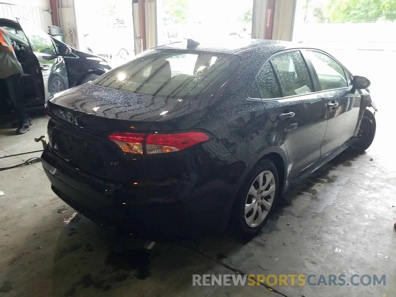 4 Photograph of a damaged car JTDEPMAE6MJ158118 TOYOTA COROLLA 2021