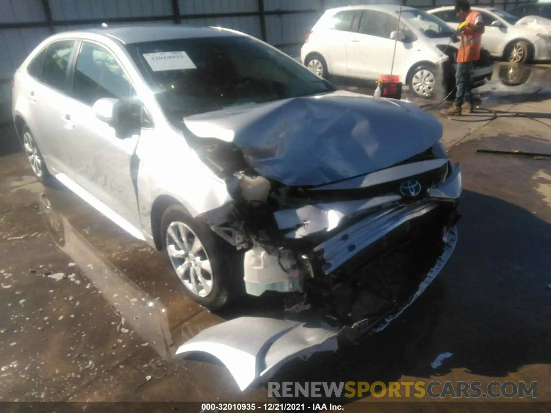 6 Photograph of a damaged car JTDEPMAE6MJ158913 TOYOTA COROLLA 2021