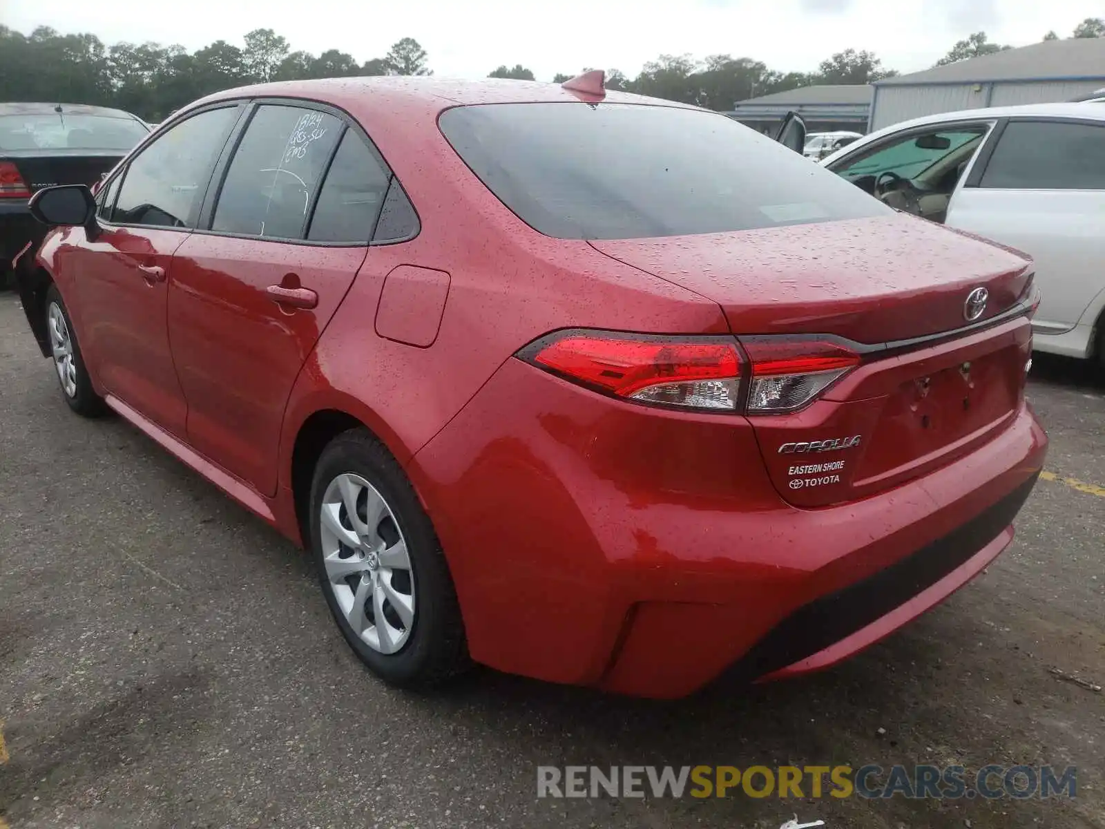 3 Photograph of a damaged car JTDEPMAE6MJ159009 TOYOTA COROLLA 2021