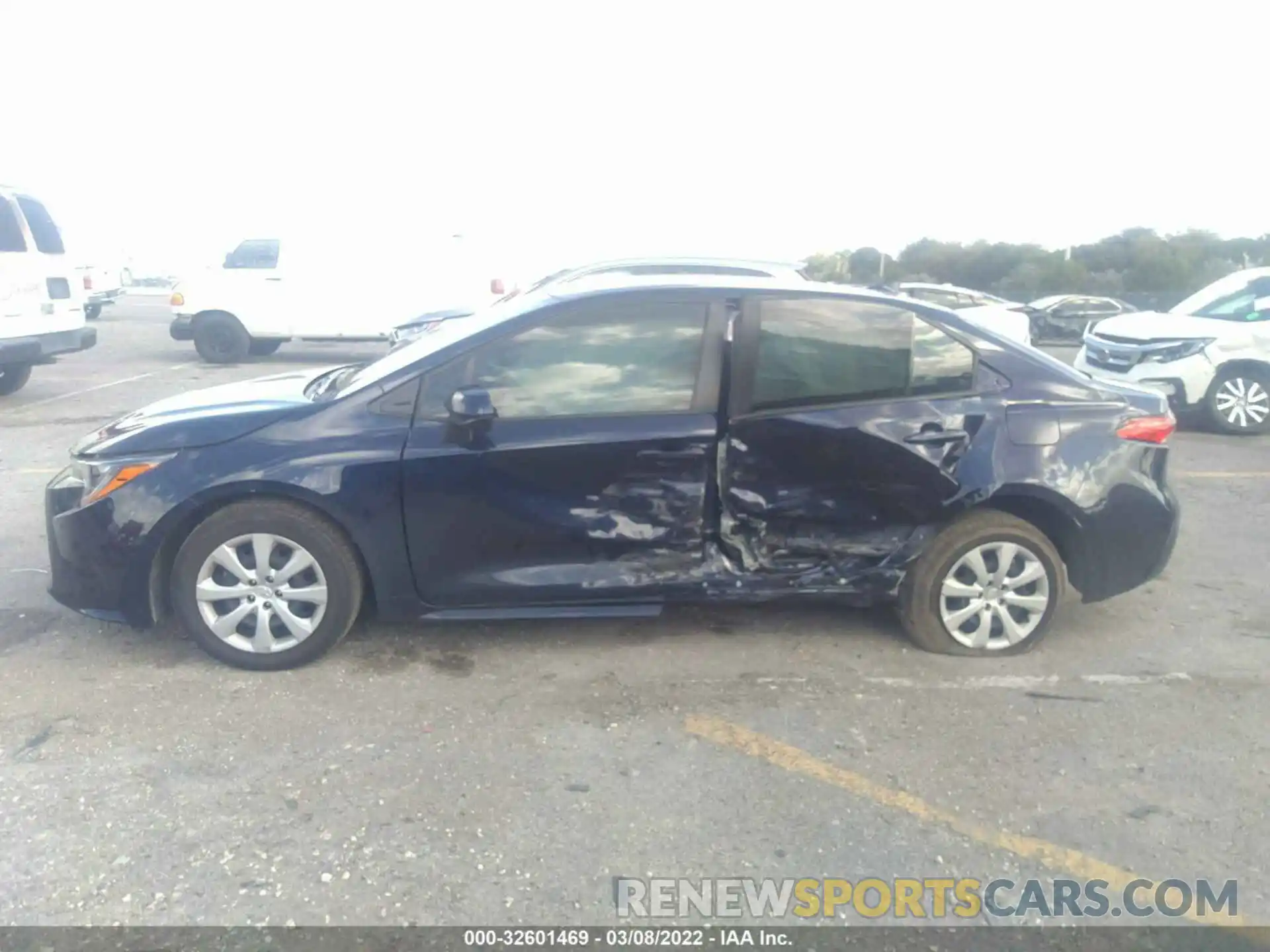 6 Photograph of a damaged car JTDEPMAE6MJ163223 TOYOTA COROLLA 2021