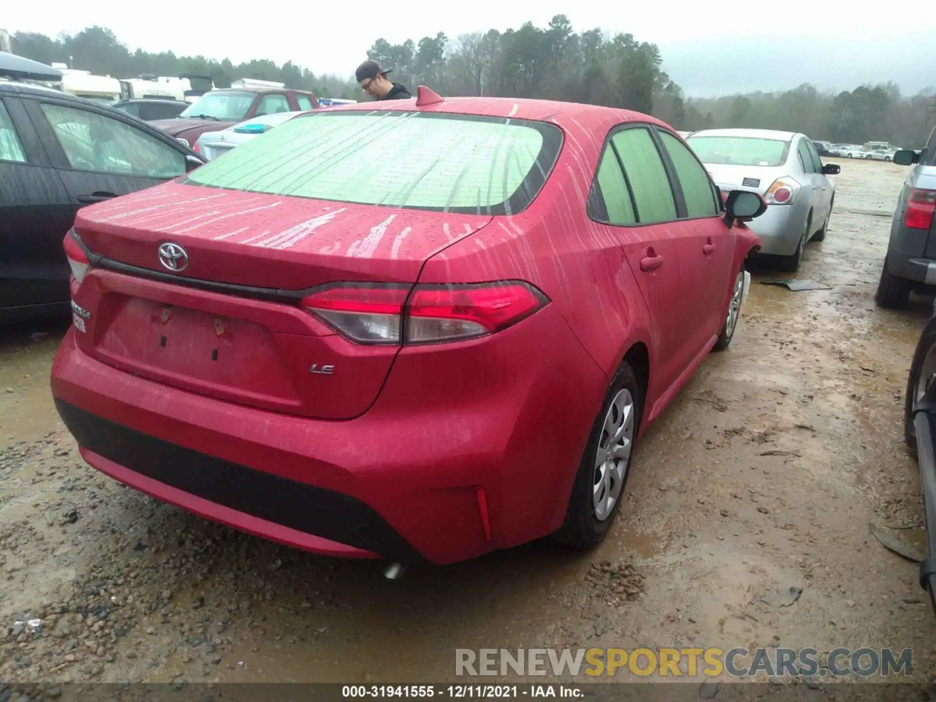 4 Photograph of a damaged car JTDEPMAE6MJ163304 TOYOTA COROLLA 2021