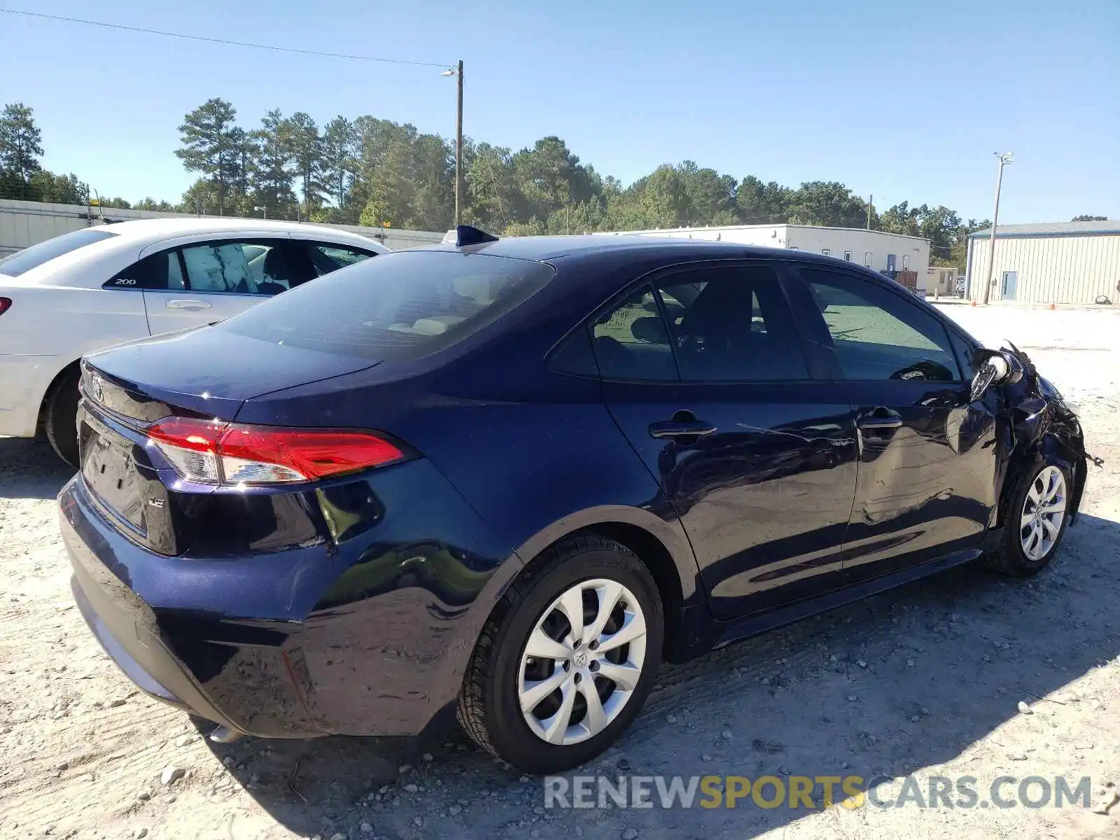 4 Photograph of a damaged car JTDEPMAE6MJ164016 TOYOTA COROLLA 2021