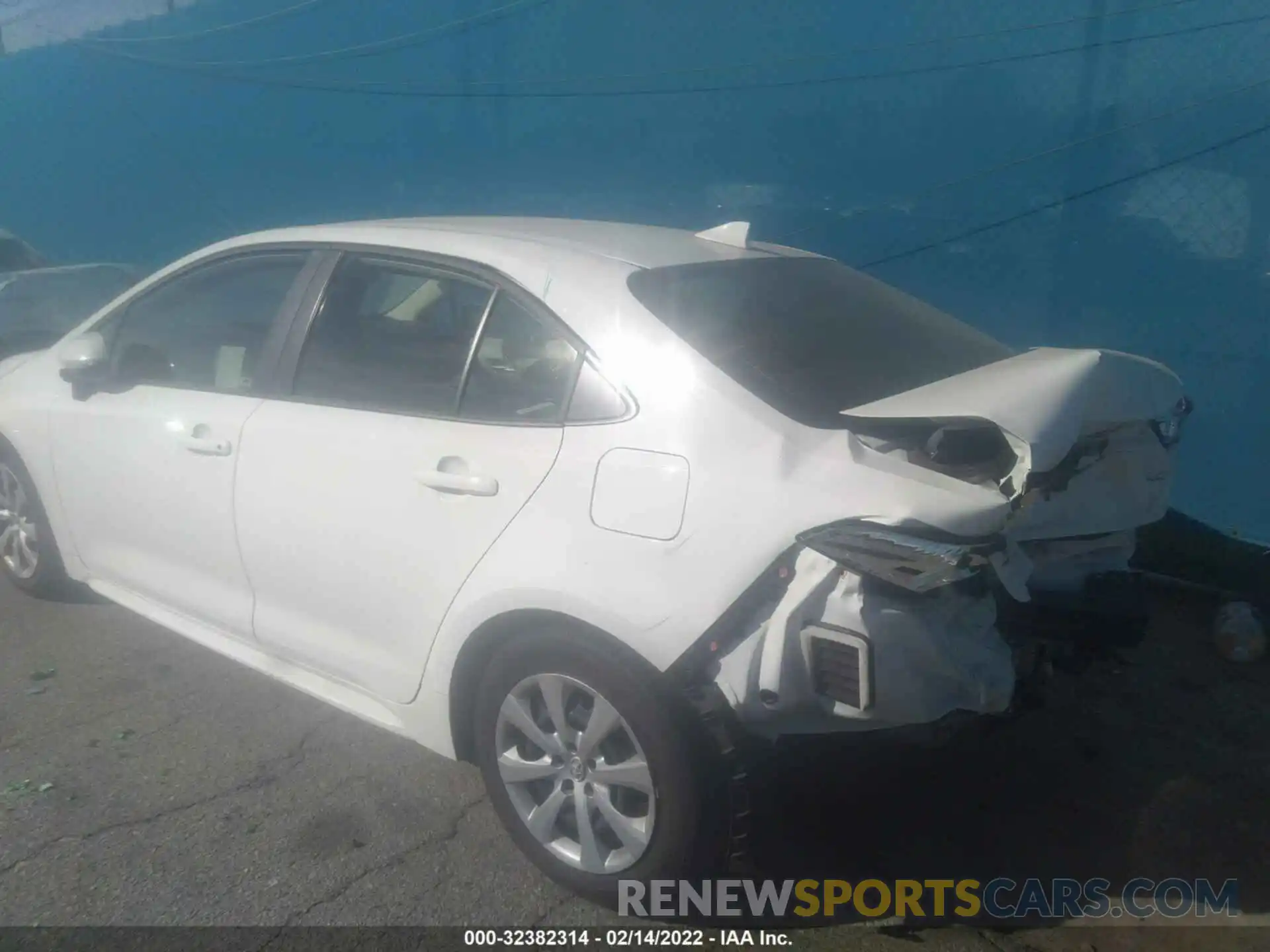 3 Photograph of a damaged car JTDEPMAE6MJ166591 TOYOTA COROLLA 2021