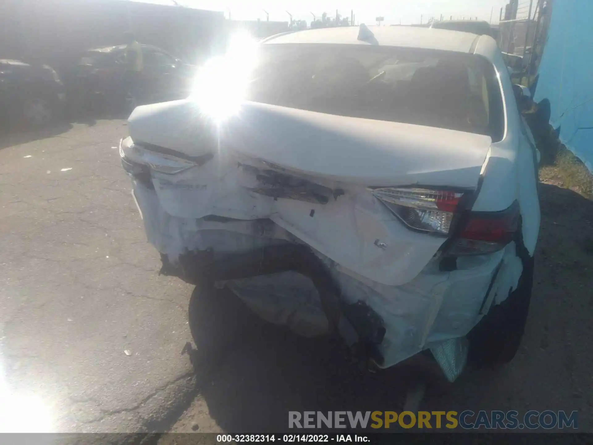 6 Photograph of a damaged car JTDEPMAE6MJ166591 TOYOTA COROLLA 2021