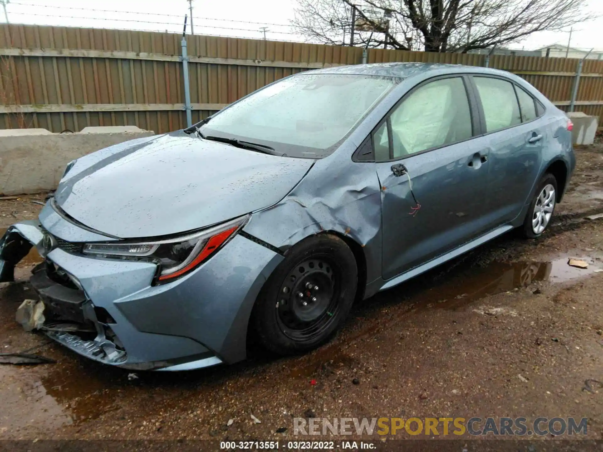 2 Photograph of a damaged car JTDEPMAE6MJ170334 TOYOTA COROLLA 2021