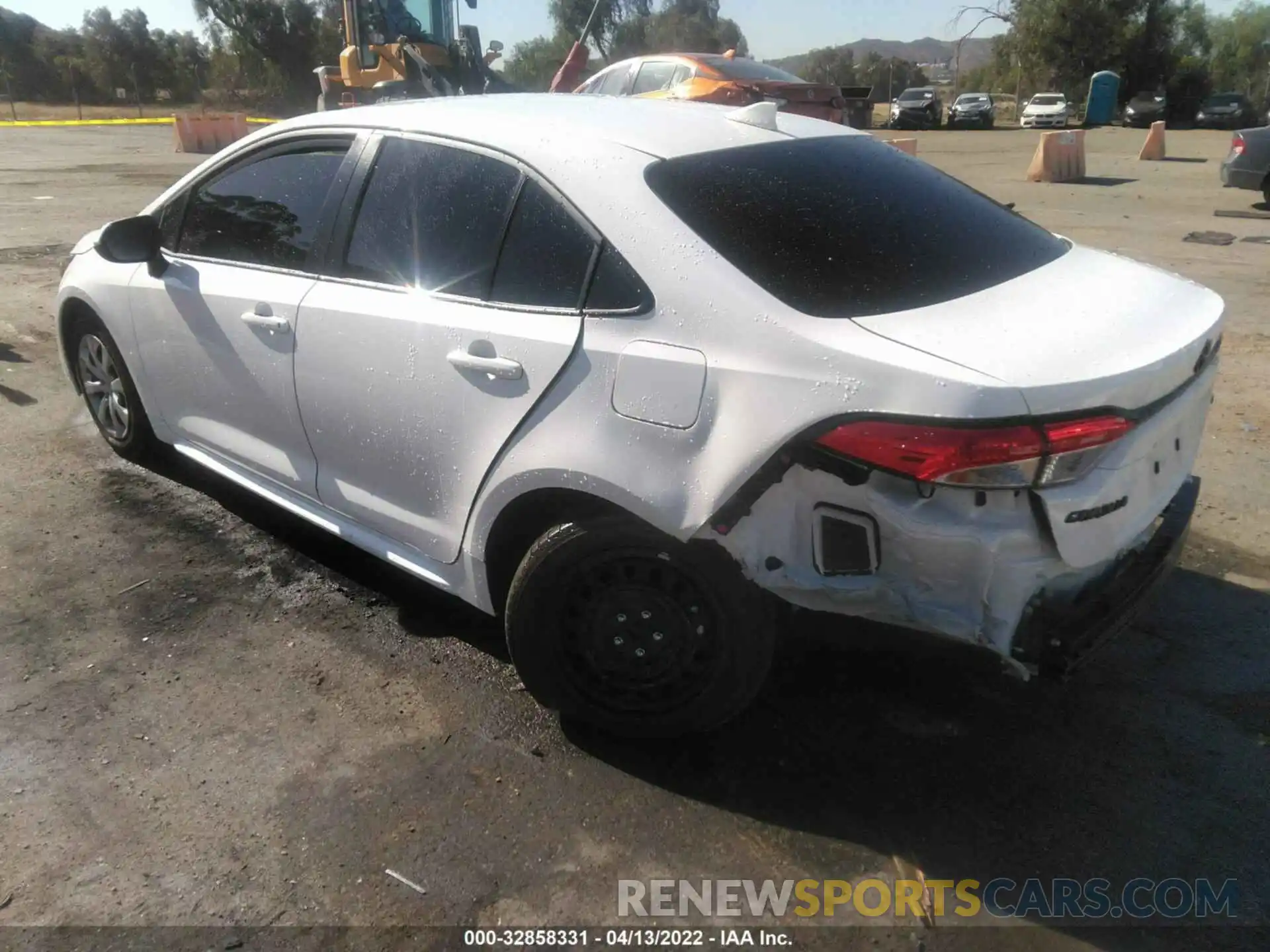 3 Photograph of a damaged car JTDEPMAE6MJ170737 TOYOTA COROLLA 2021