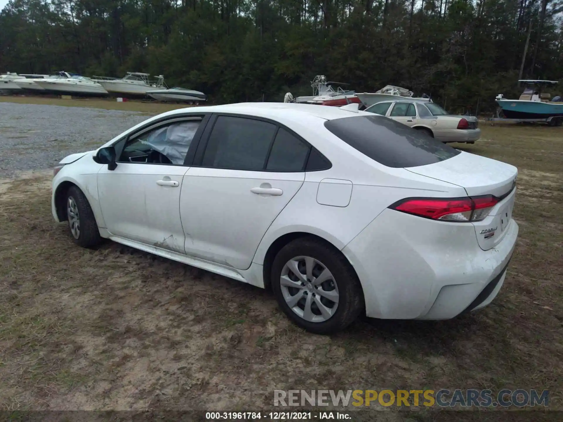 3 Photograph of a damaged car JTDEPMAE6MJ173007 TOYOTA COROLLA 2021