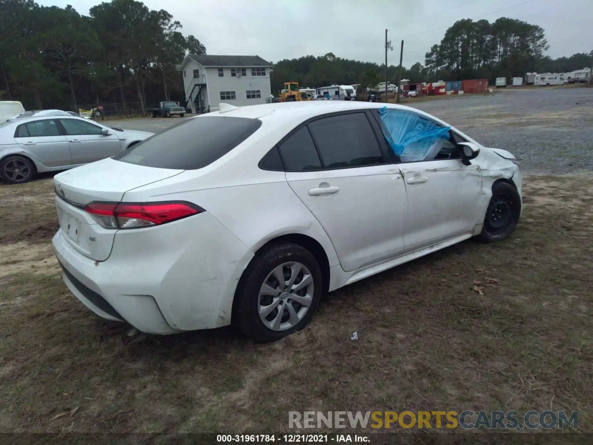 4 Photograph of a damaged car JTDEPMAE6MJ173007 TOYOTA COROLLA 2021