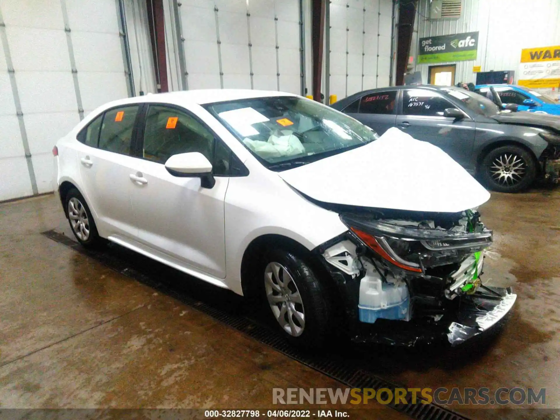 1 Photograph of a damaged car JTDEPMAE6MJ173010 TOYOTA COROLLA 2021