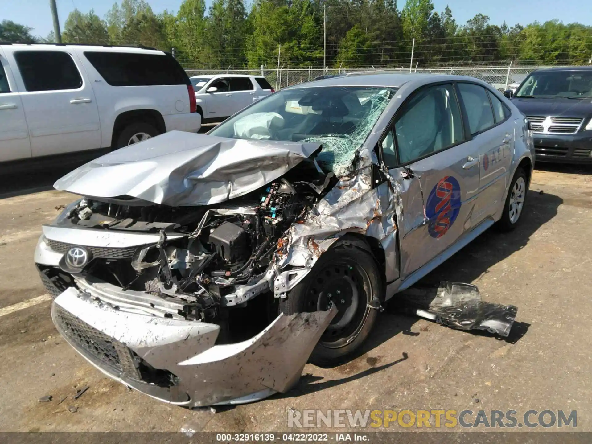 6 Photograph of a damaged car JTDEPMAE6MJ173489 TOYOTA COROLLA 2021