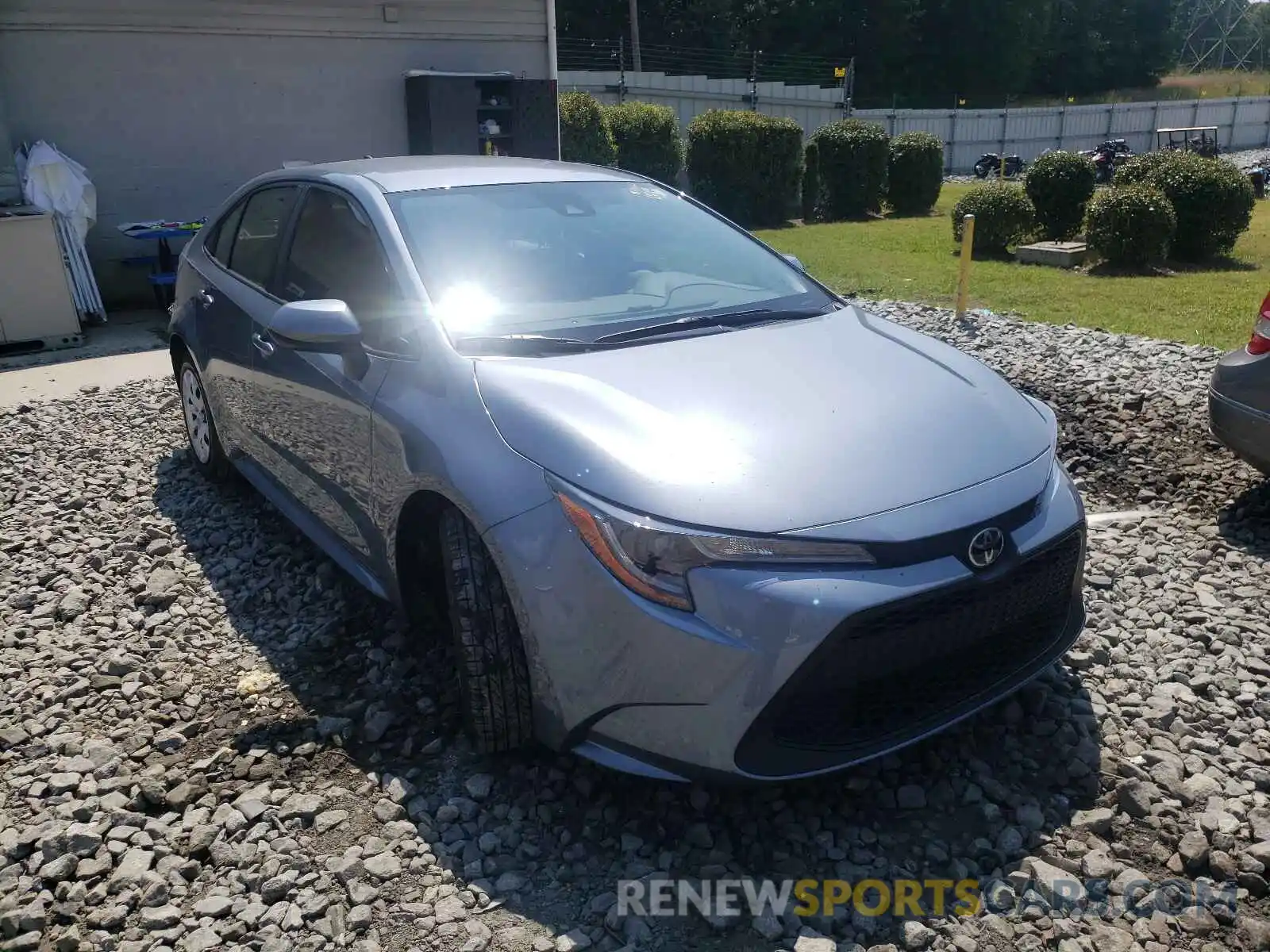 1 Photograph of a damaged car JTDEPMAE6MJ175971 TOYOTA COROLLA 2021