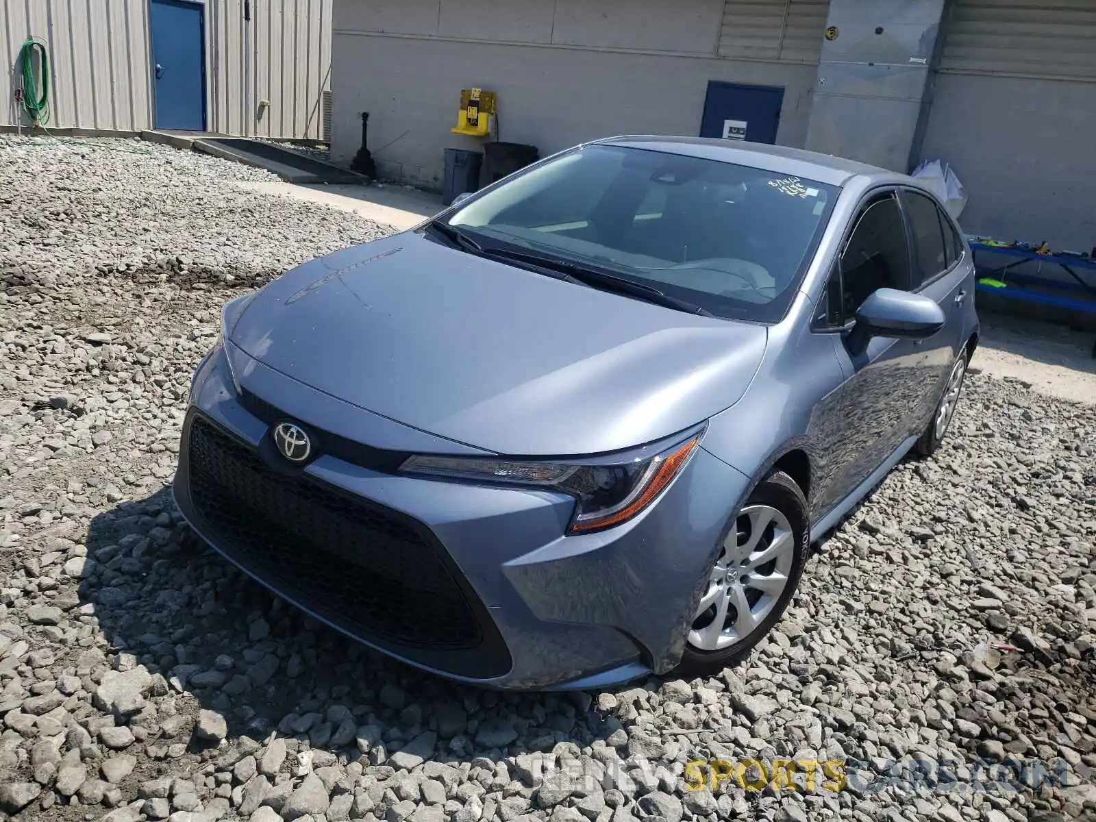 2 Photograph of a damaged car JTDEPMAE6MJ175971 TOYOTA COROLLA 2021