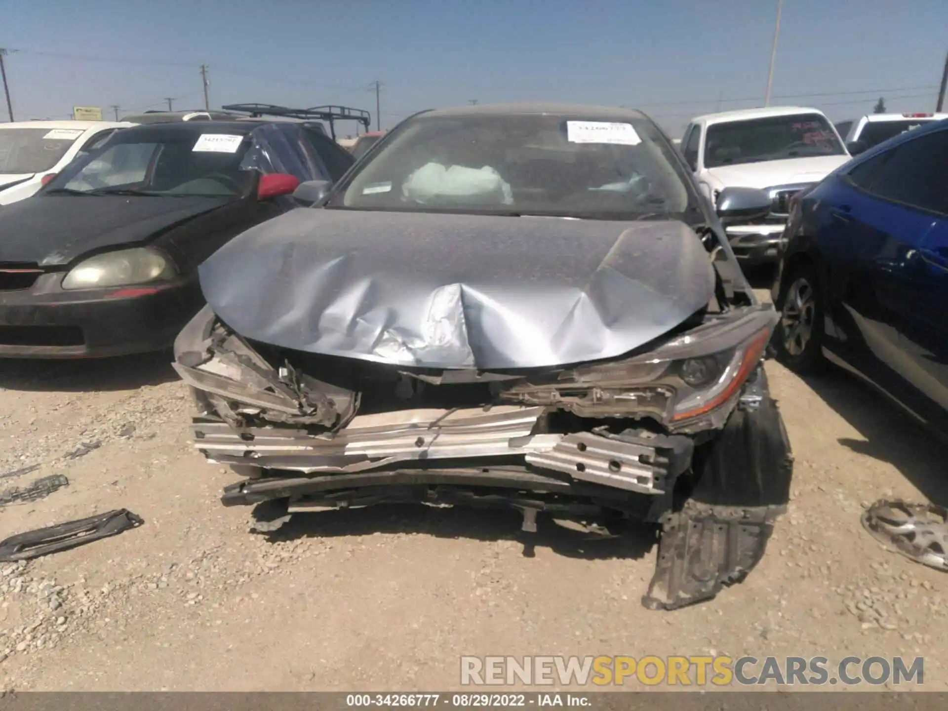 6 Photograph of a damaged car JTDEPMAE6MJ177235 TOYOTA COROLLA 2021