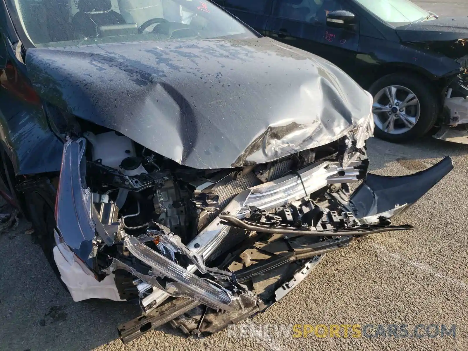 9 Photograph of a damaged car JTDEPMAE6MJ182077 TOYOTA COROLLA 2021