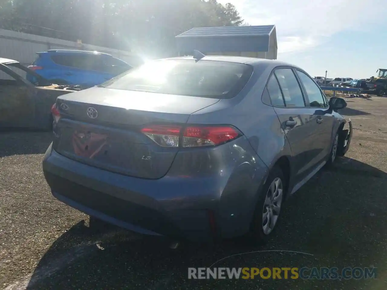 4 Photograph of a damaged car JTDEPMAE6MJ184184 TOYOTA COROLLA 2021