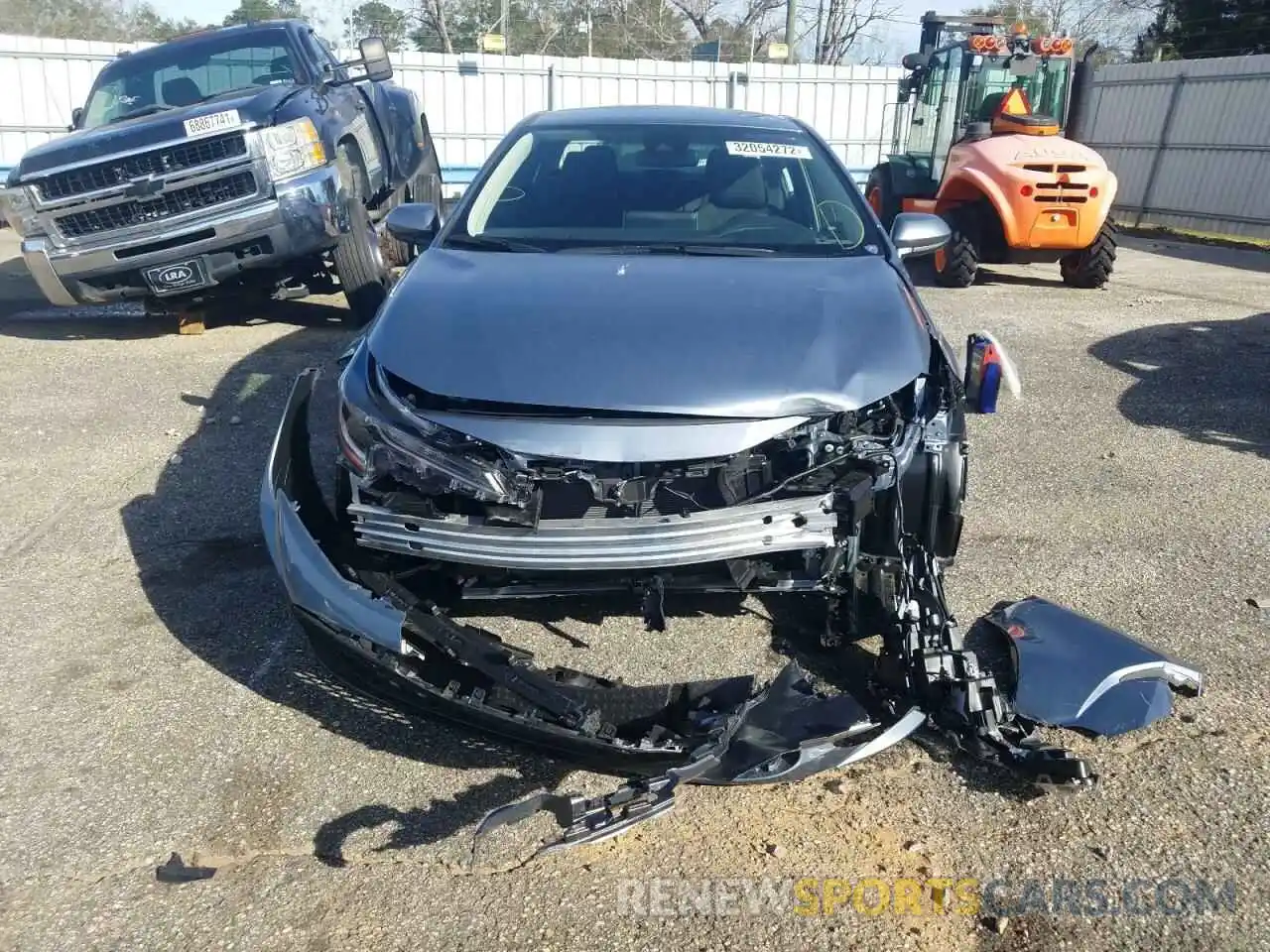 9 Photograph of a damaged car JTDEPMAE6MJ184184 TOYOTA COROLLA 2021