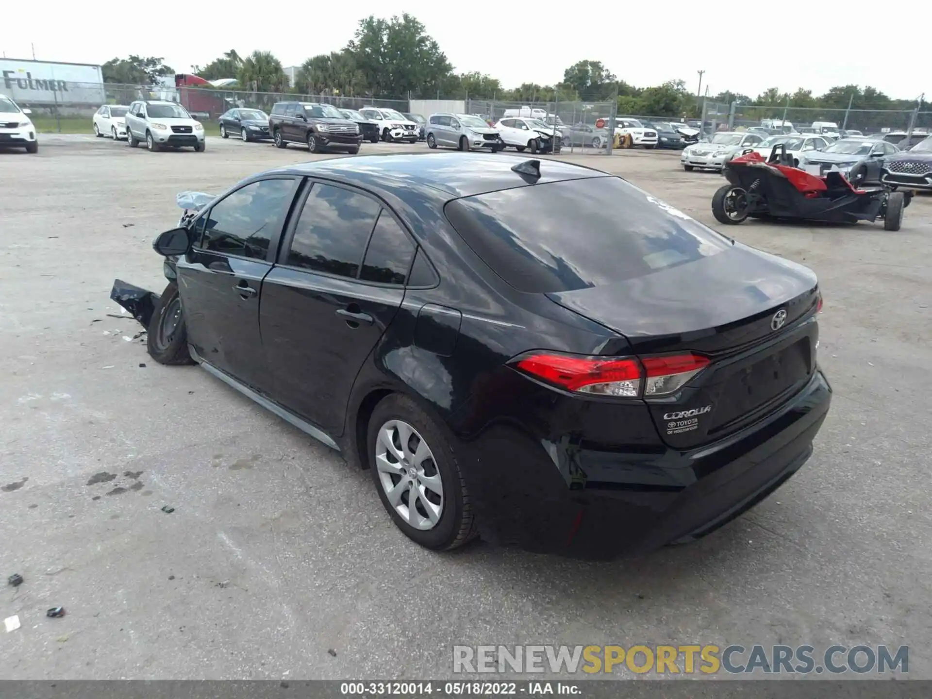 3 Photograph of a damaged car JTDEPMAE6MJ185285 TOYOTA COROLLA 2021