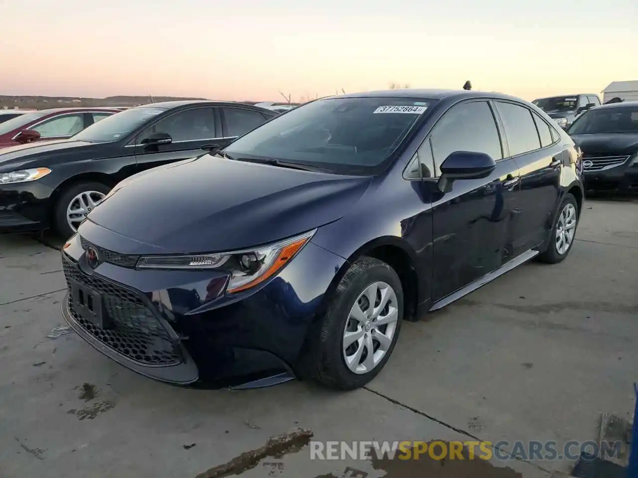 1 Photograph of a damaged car JTDEPMAE6MJ187568 TOYOTA COROLLA 2021