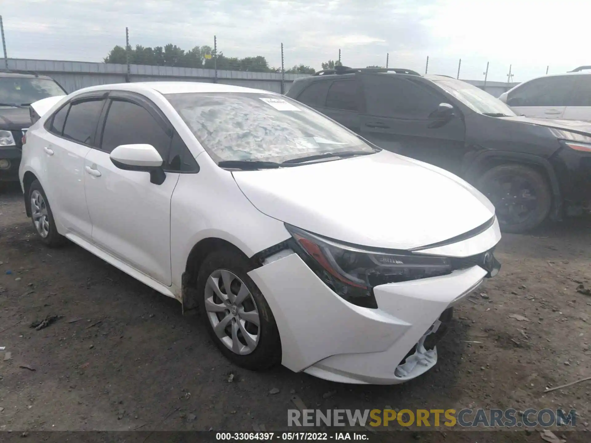 1 Photograph of a damaged car JTDEPMAE6MJ188557 TOYOTA COROLLA 2021