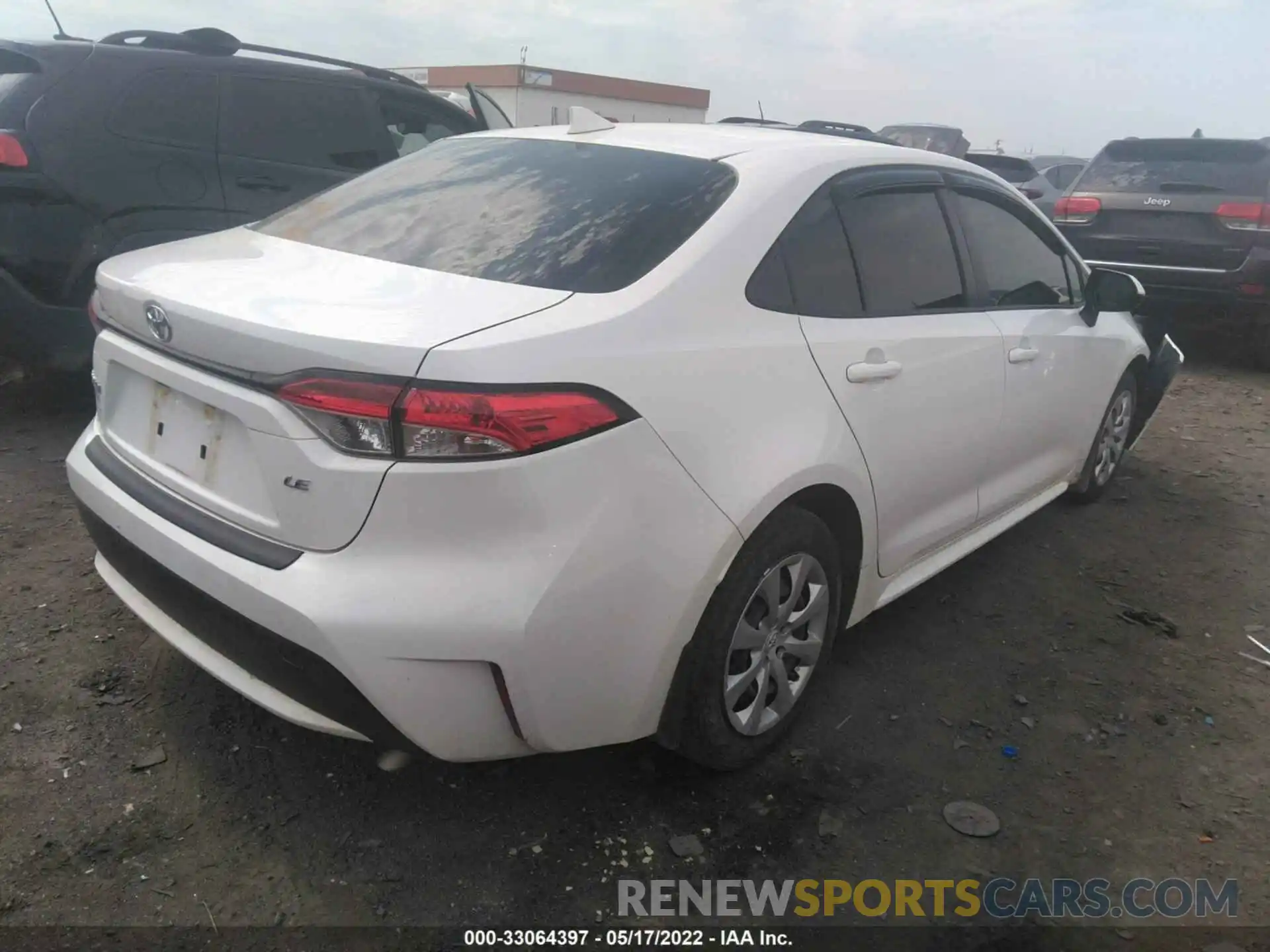 4 Photograph of a damaged car JTDEPMAE6MJ188557 TOYOTA COROLLA 2021