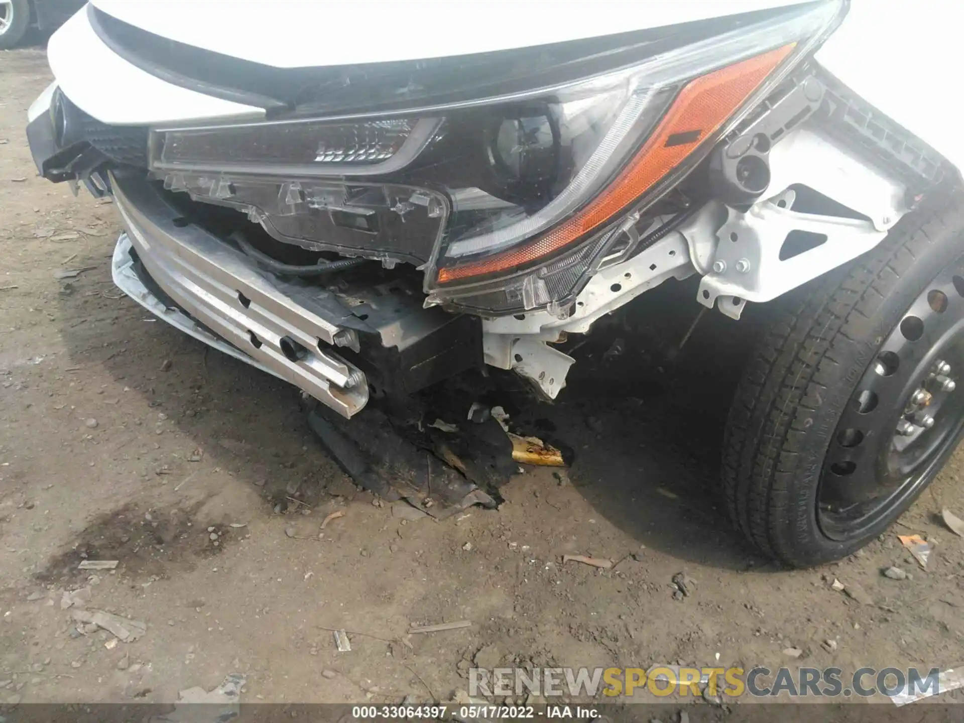 6 Photograph of a damaged car JTDEPMAE6MJ188557 TOYOTA COROLLA 2021