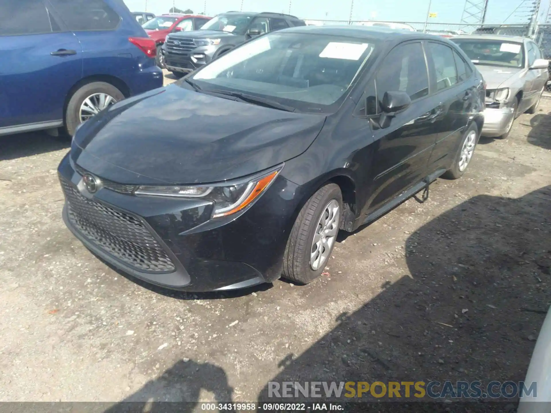 2 Photograph of a damaged car JTDEPMAE6MJ190096 TOYOTA COROLLA 2021