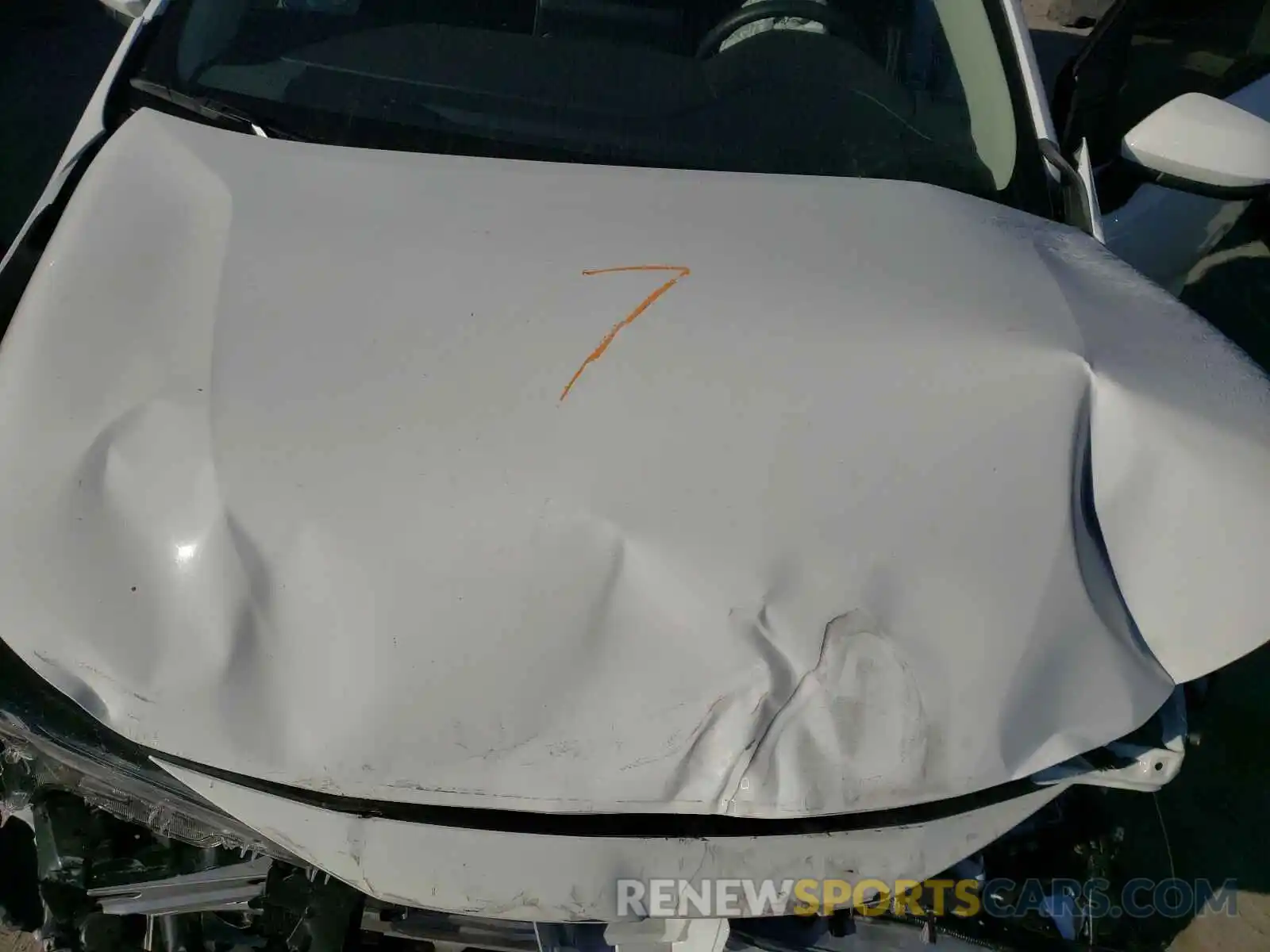 7 Фотография поврежденного автомобиля JTDEPMAE7MJ117724 TOYOTA COROLLA 2021