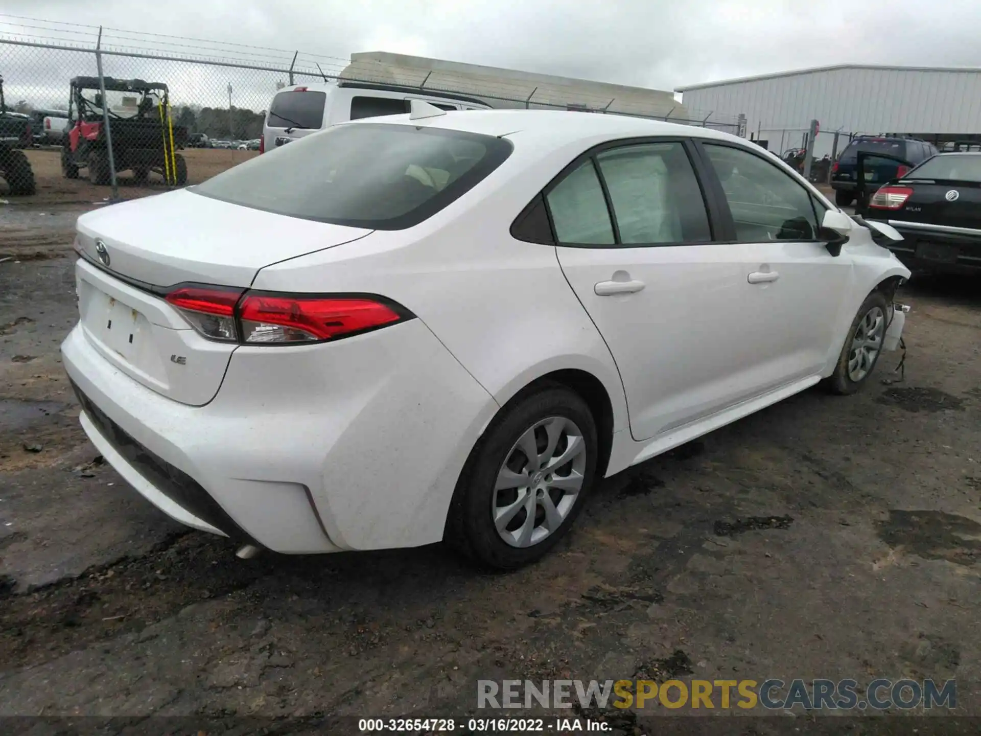 4 Photograph of a damaged car JTDEPMAE7MJ118825 TOYOTA COROLLA 2021