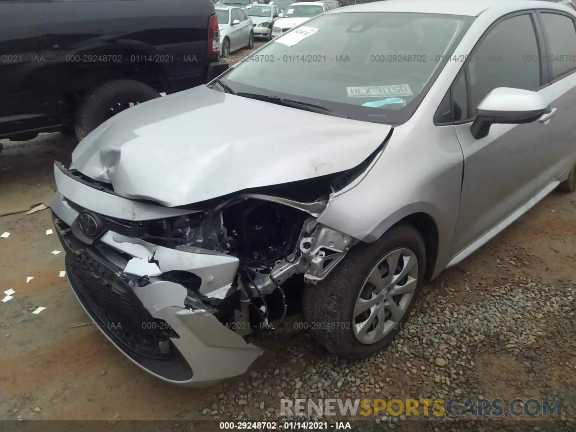 6 Photograph of a damaged car JTDEPMAE7MJ121935 TOYOTA COROLLA 2021