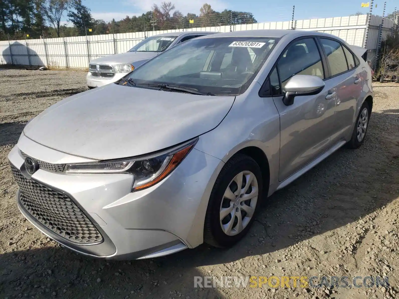 2 Photograph of a damaged car JTDEPMAE7MJ124558 TOYOTA COROLLA 2021