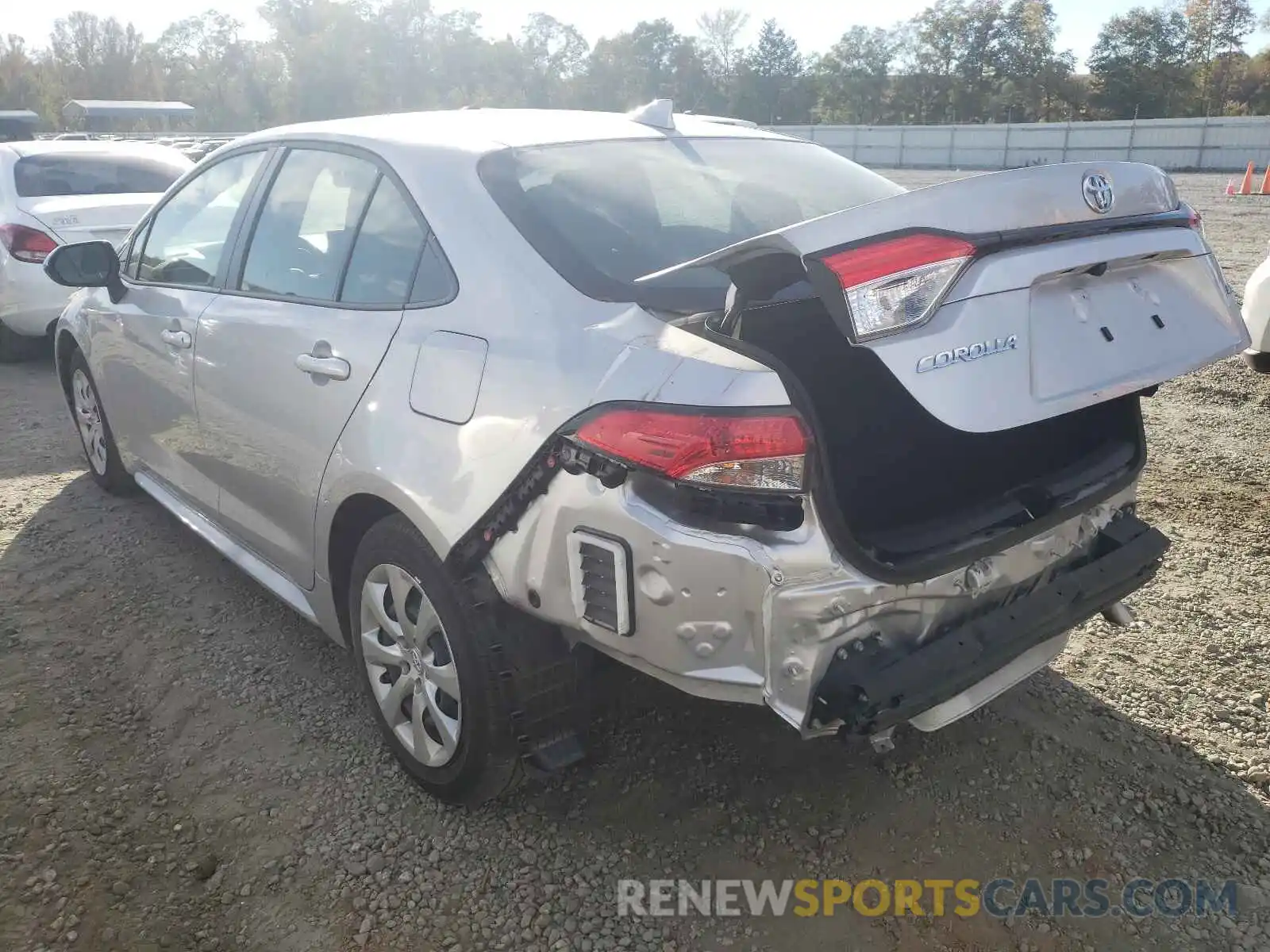 3 Photograph of a damaged car JTDEPMAE7MJ124558 TOYOTA COROLLA 2021