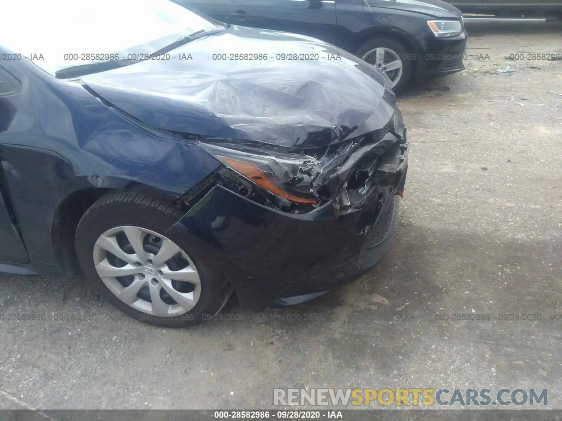 6 Photograph of a damaged car JTDEPMAE7MJ124897 TOYOTA COROLLA 2021