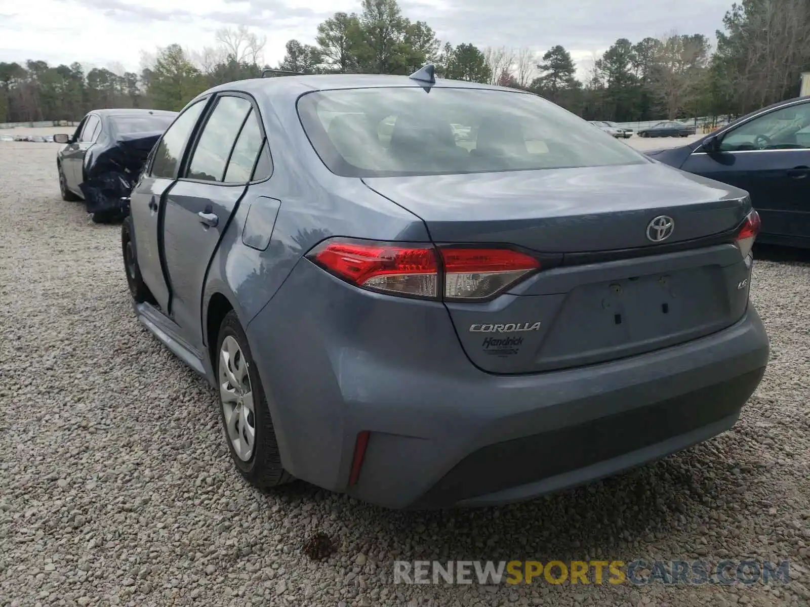 3 Photograph of a damaged car JTDEPMAE7MJ125399 TOYOTA COROLLA 2021